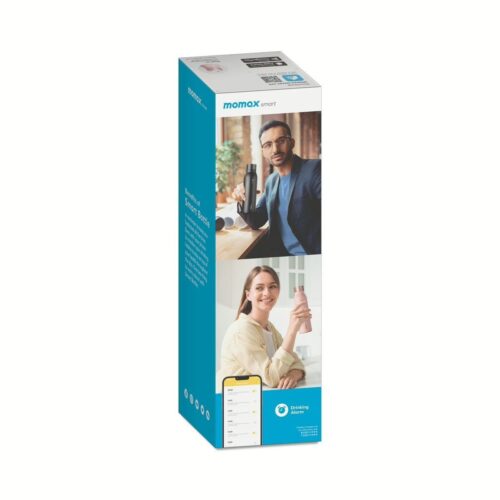 ขวดน้ำอัจฉริยะ Momax รุ่น Smart Bottle IoT Thermal Drinkware - สีชมพู - Image 7