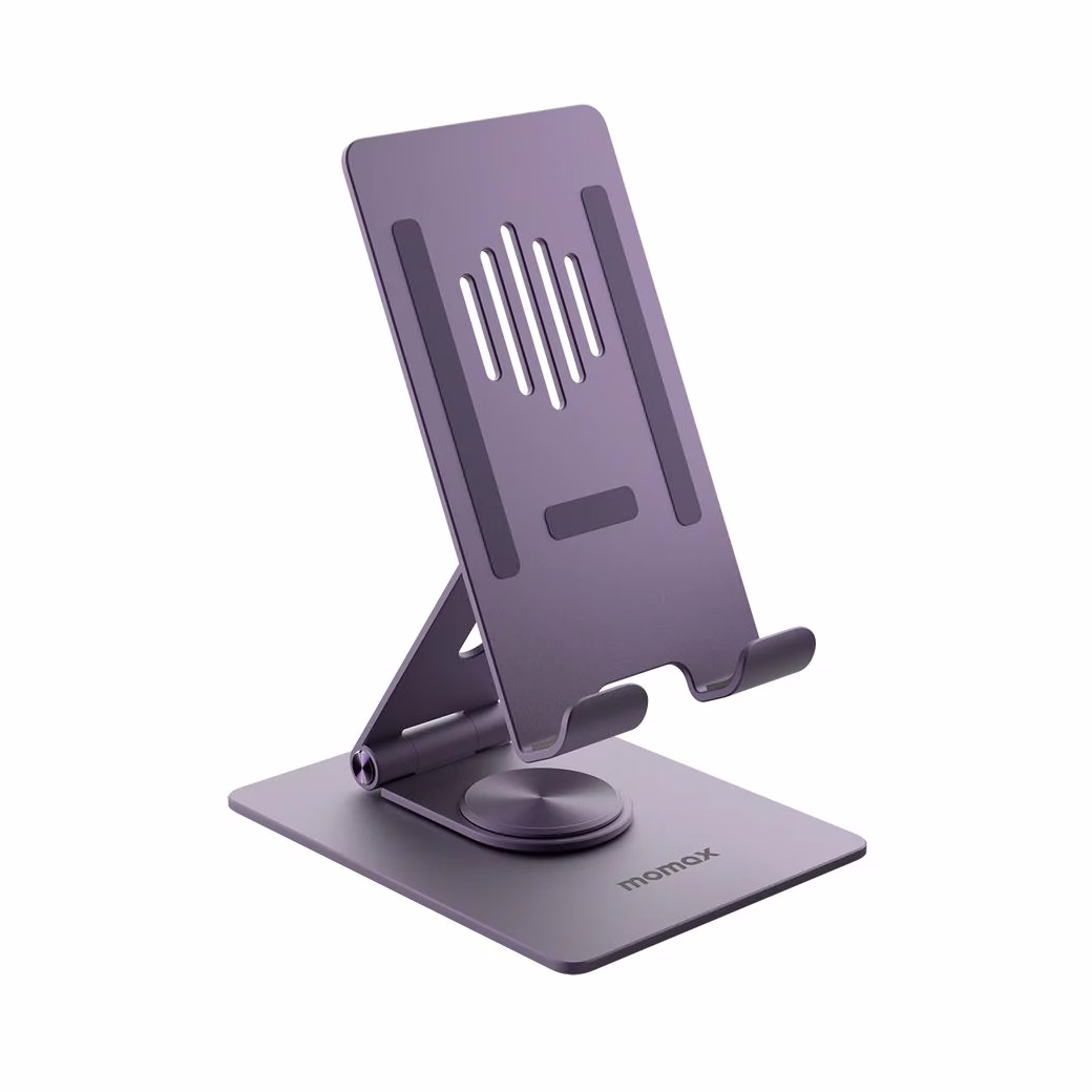 แท่นวาง Momax รุ่น Fold Stand Rotatable Phone Tablet Stand - สี Purple