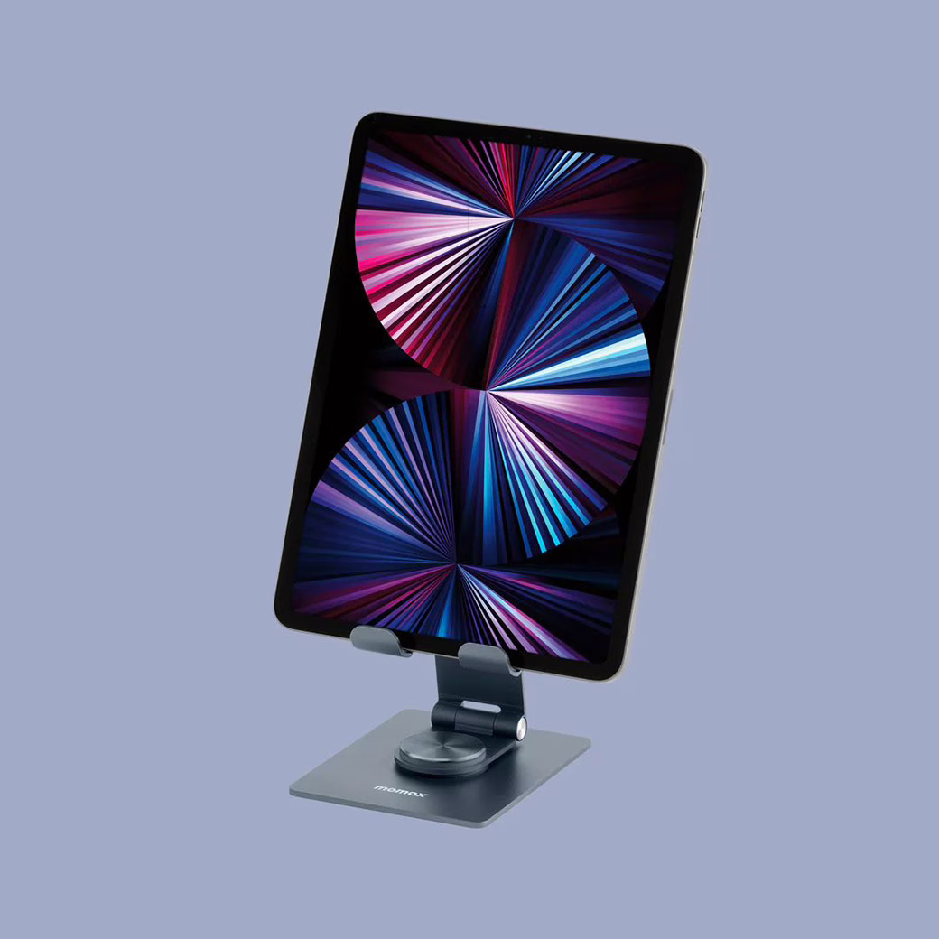แท่นวาง Momax รุ่น Fold Stand Rotatable Phone Tablet Stand - สี Purple