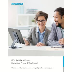 แท่นวาง Momax รุ่น Fold Stand Rotatable Phone Tablet Stand - สี Purple