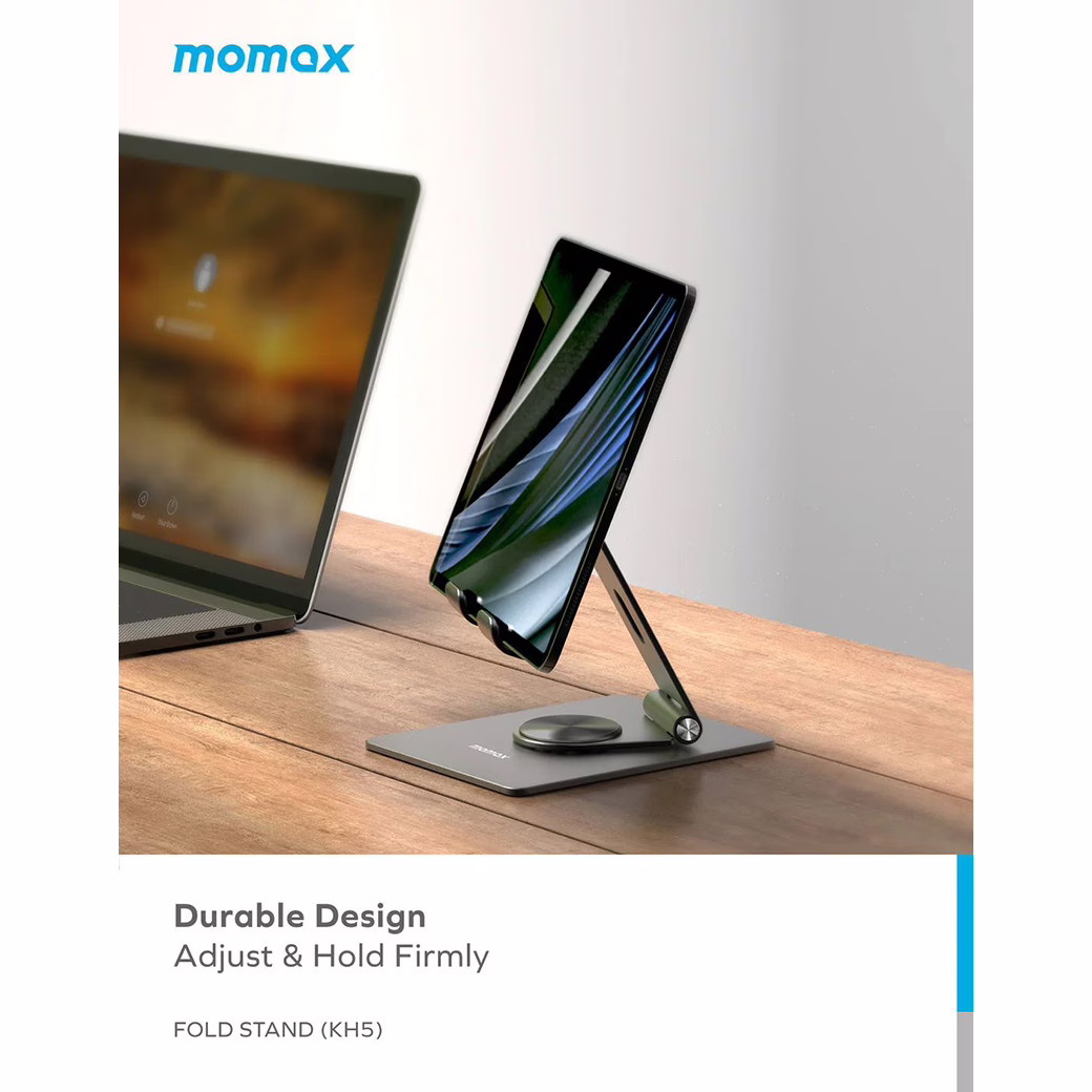 แท่นวาง Momax รุ่น Fold Stand Rotatable Phone Tablet Stand - สี Purple