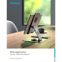 แท่นวาง Momax รุ่น Fold Stand Rotatable Phone Tablet Stand - สี Purple