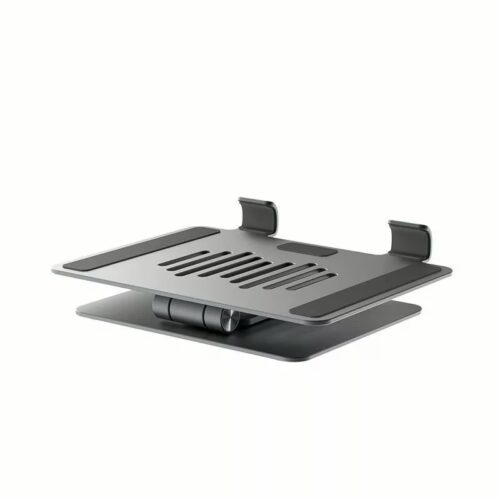 แท่นวาง Momax รุ่น Fold Stand Rotatable Laptop Stand - สีเทาสเปซเกรย์ - Image 7