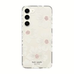 Kate Spade New York รุ่น Protective Hardshell - เคส Galaxy S23 Plus - ลาย Hollyhock Floral