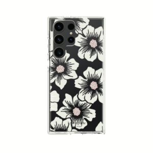 Kate Spade New York รุ่น Protective Hardshell - เคส Galaxy S23 Ultra - ลาย Hollyhock Floral