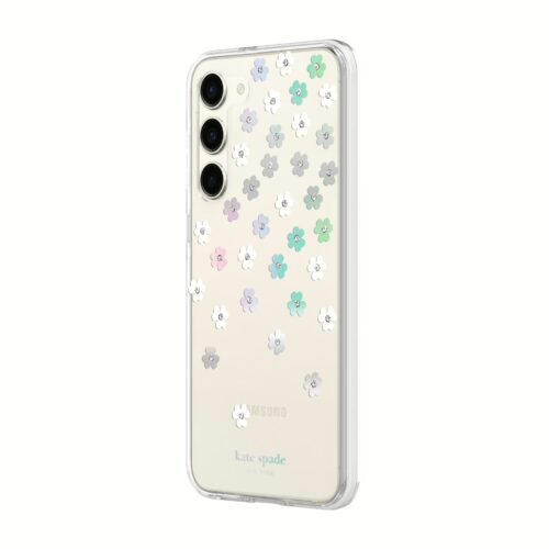 Kate Spade New York รุ่น Defensive Hardshell - เคส Galaxy S23 Plus - ลาย Scattered Flowers - Image 4