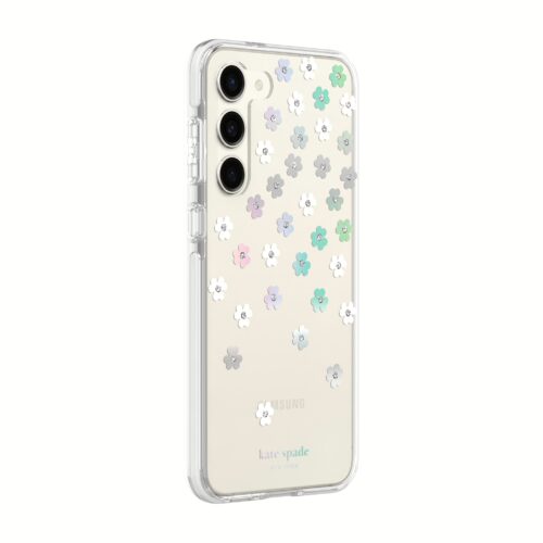 Kate Spade New York รุ่น Defensive Hardshell - เคส Galaxy S23 Plus - ลาย Scattered Flowers - Image 2