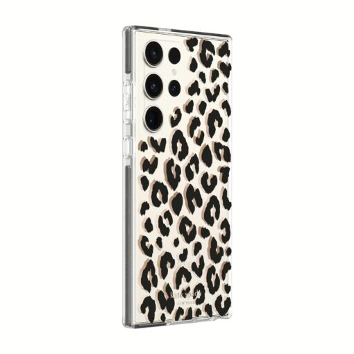 Kate Spade New York รุ่น Defensive Hardshell - เคส Galaxy S23 Ultra - ลาย City Leopard - Image 2