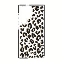 Kate Spade New York รุ่น Defensive Hardshell - เคส Galaxy S23 Ultra - ลาย City Leopard