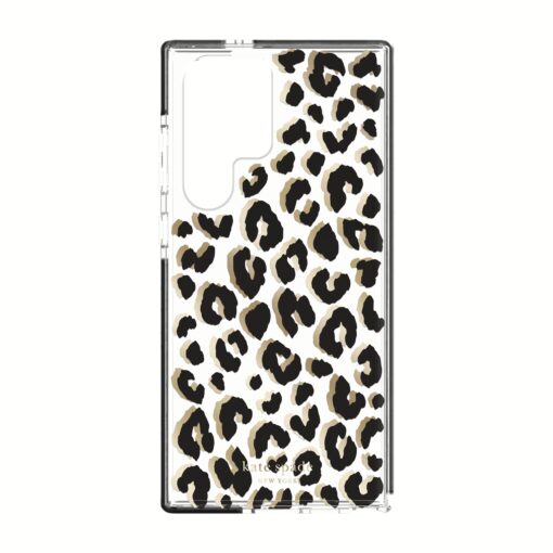Kate Spade New York รุ่น Defensive Hardshell - เคส Galaxy S23 Ultra - ลาย City Leopard - Image 7