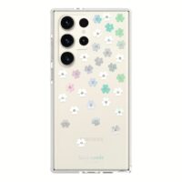 Kate Spade New York รุ่น Defensive Hardshell - เคส Galaxy S23 Ultra - ลาย Scattered Flowers