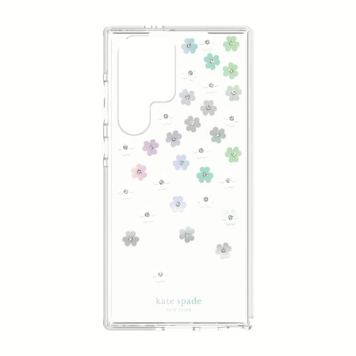 Kate Spade New York รุ่น Defensive Hardshell - เคส Galaxy S23 Ultra - ลาย Scattered Flowers - Image 7