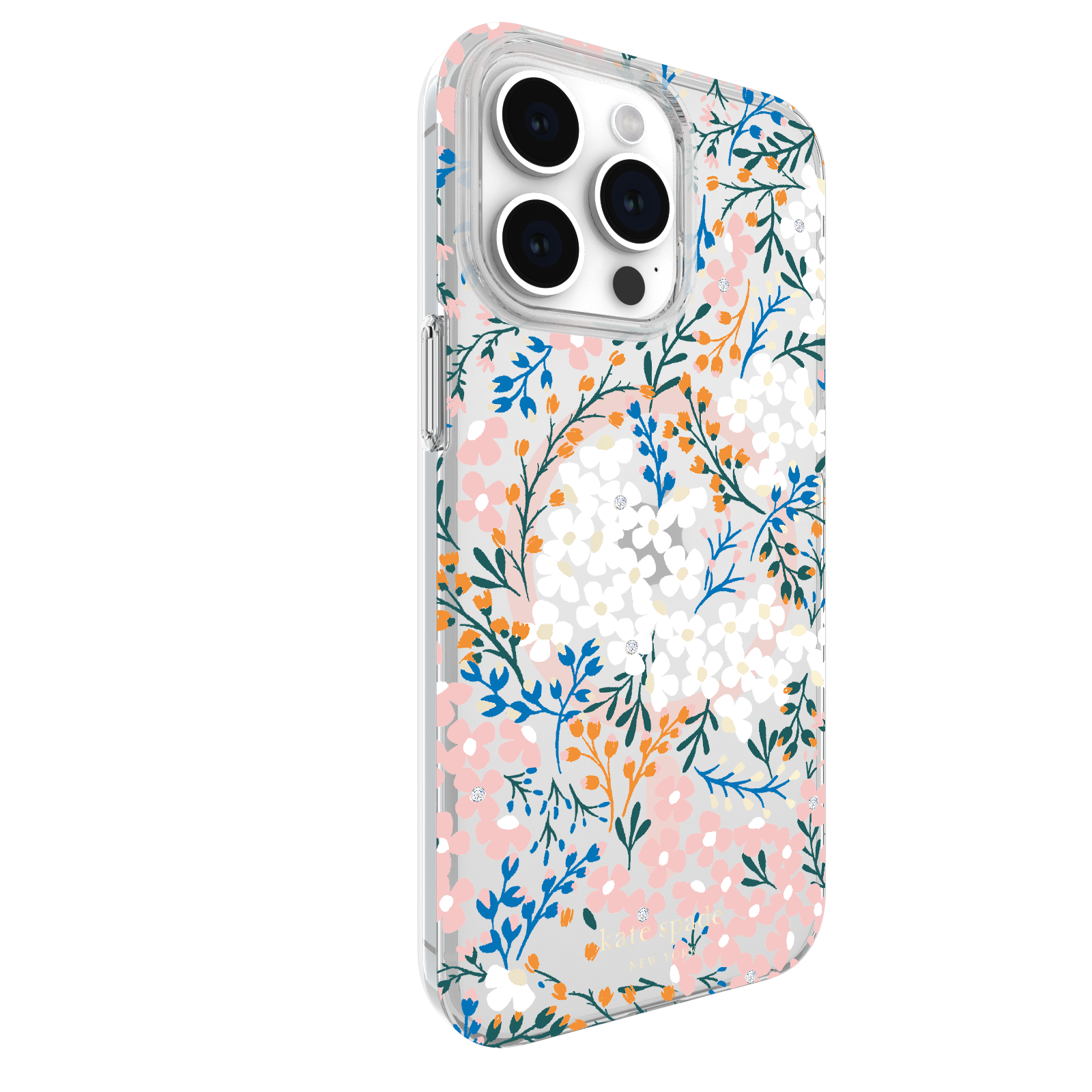 Kate Spade รุ่น Protective Case with MagSafe - เคส iPhone 15 Pro Max - สี Multi Floral
