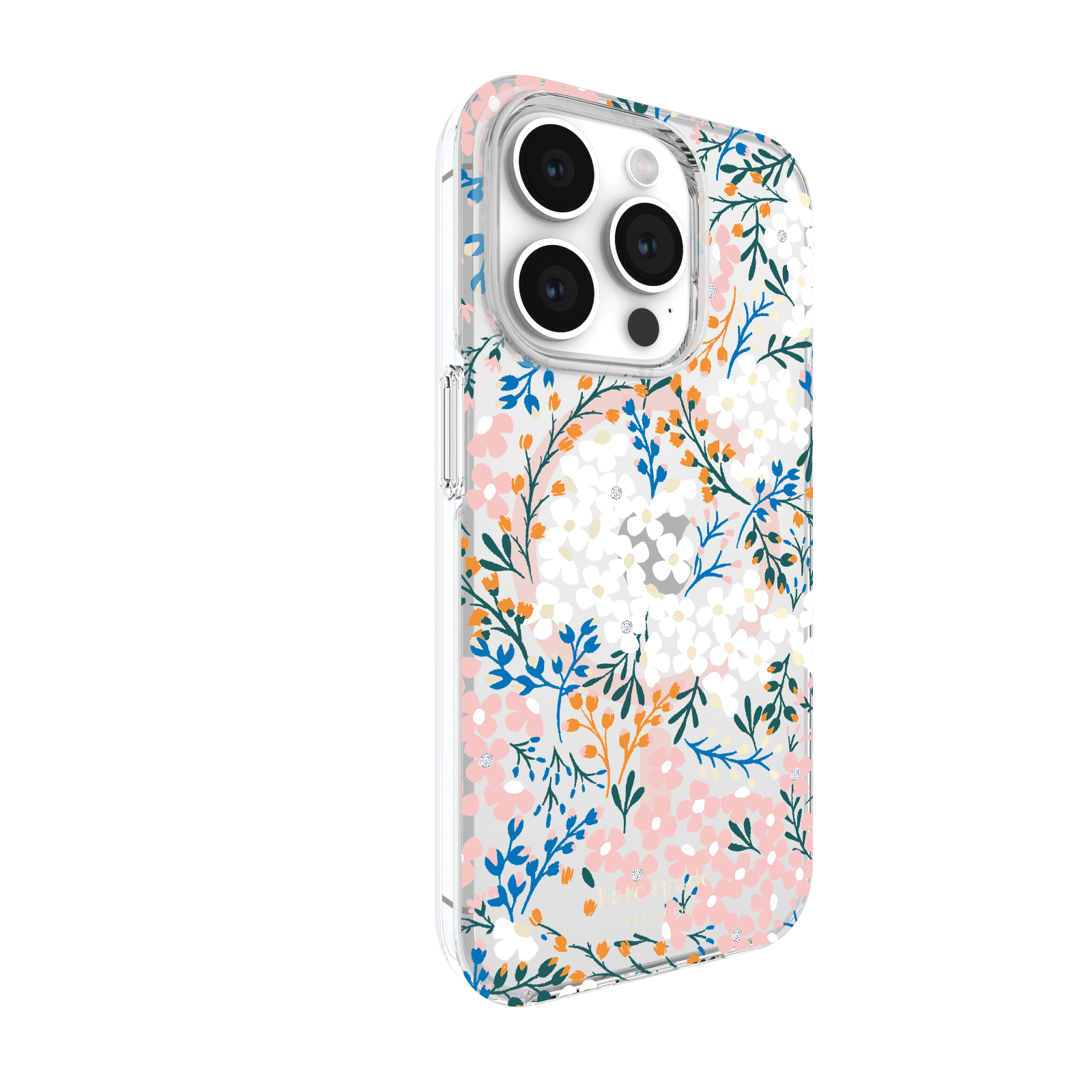 Kate Spade รุ่น Protective Case with MagSafe - เคส iPhone 15 Pro - สี Multi Floral