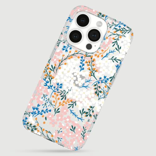 Kate Spade รุ่น Protective Case with MagSafe - เคส iPhone 15 Pro - สี Multi Floral - Image 4
