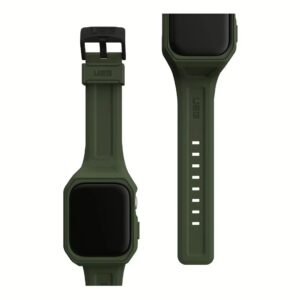 UAG รุ่น Scout Plus - เคส+สายนาฬิกา Apple Watch Series 7/8/9 (45mm) - สี Olive Drab