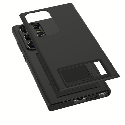 Araree รุ่น Air Slot - เคส Galaxy S23 Ultra - สี Black - Image 10