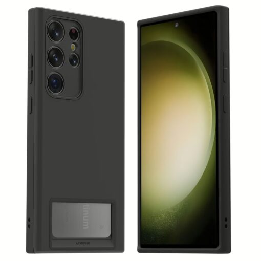 Araree รุ่น Air Slot - เคส Galaxy S23 Ultra - สี Black - Image 3