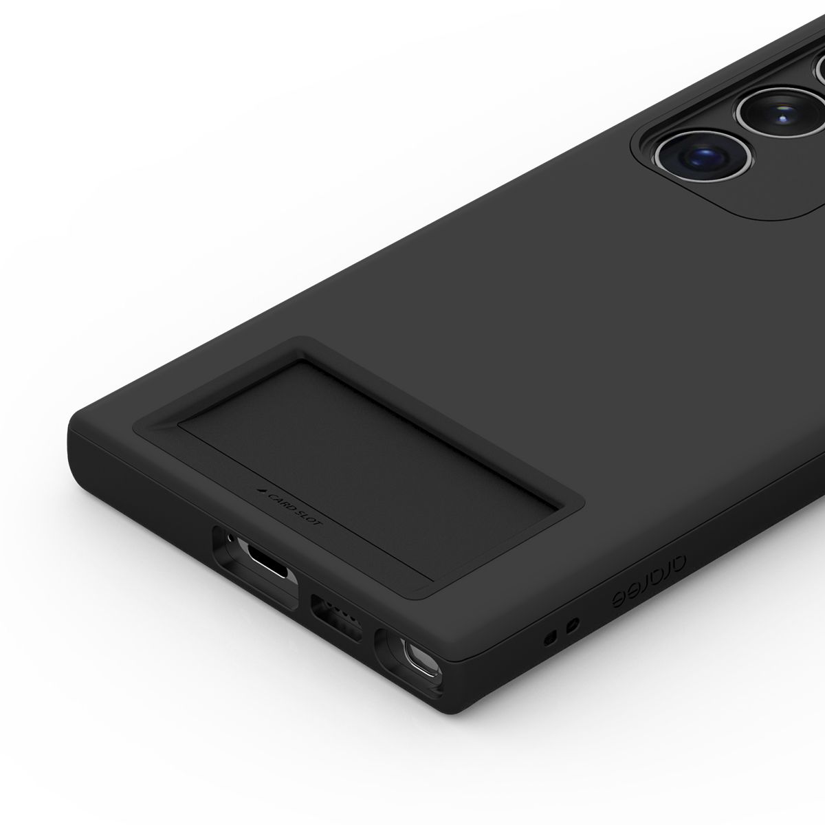 เคส Araree รุ่น Air Slot - Galaxy S23 Ultra - สี Black