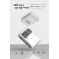VRS รุ่น Terra Guard Modern - เคส Galaxy Z Flip 4 - สี White