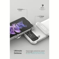 VRS รุ่น Terra Guard Modern - เคส Galaxy Z Flip 4 - สี White