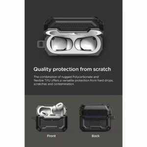 VRS รุ่น Terra Guard Fit - เคส Airpods Pro 2 - สี Black