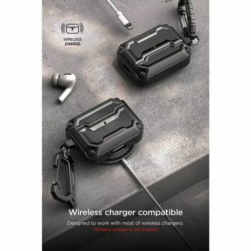 VRS รุ่น Terra Guard Fit - เคส Airpods Pro 2 - สี Black - Image 8