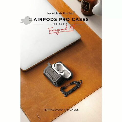 VRS รุ่น Terra Guard Fit - เคส Airpods Pro 2 - สี Black - Image 3