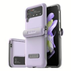 VRS รุ่น Terra Guard Modern - เคส Galaxy Z Flip 4 - สี Purple