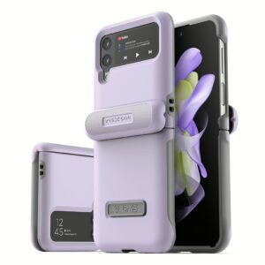 VRS รุ่น Terra Guard Modern - เคส Galaxy Z Flip 4 - สี Purple