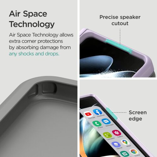 VRS รุ่น Terra Guard Modern - เคส Galaxy Z Fold 4 - สี Purple - Image 11