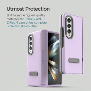 VRS รุ่น Terra Guard Modern - เคส Galaxy Z Fold 4 - สี Purple