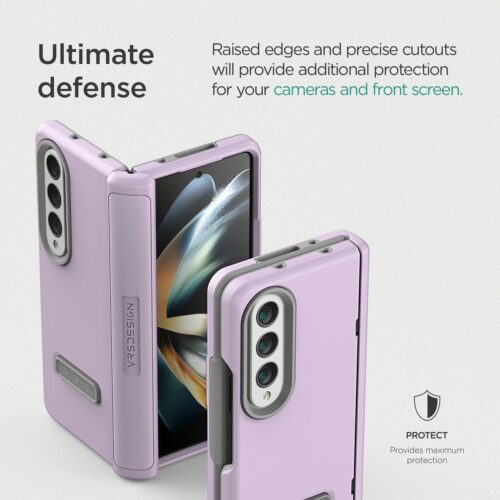 VRS รุ่น Terra Guard Modern - เคส Galaxy Z Fold 4 - สี Purple - Image 8