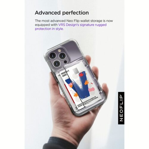 VRS รุ่น Neo Flip - เคส iPhone 14 Pro - สี Clear - Image 2