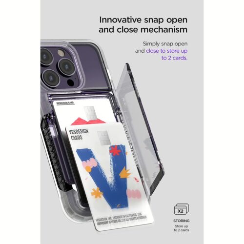 VRS รุ่น Neo Flip - เคส iPhone 14 Pro - สี Clear - Image 19
