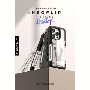 VRS รุ่น Neo Flip - เคส iPhone 14 Pro - สี Clear