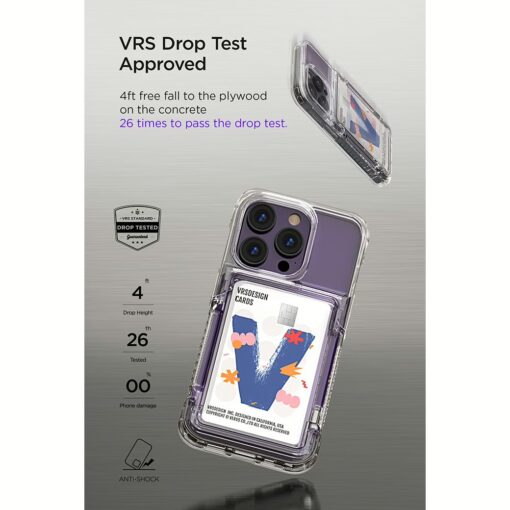 VRS รุ่น Neo Flip - เคส iPhone 14 Pro - สี Clear - Image 16