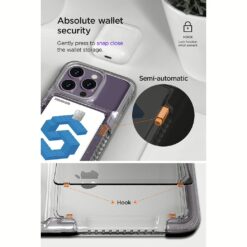 VRS รุ่น Neo Flip - เคส iPhone 14 Pro - สี Clear
