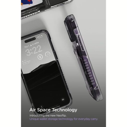 VRS รุ่น Neo Flip - เคส iPhone 14 Pro - สี Clear - Image 13