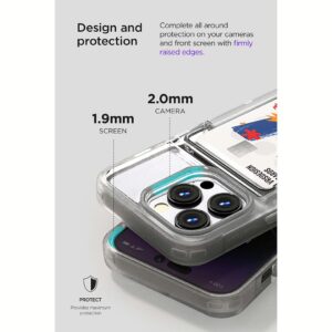 VRS รุ่น Neo Flip - เคส iPhone 14 Pro - สี Clear