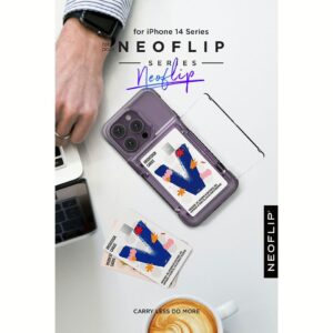 VRS รุ่น Neo Flip - เคส iPhone 14 Pro - สี Clear