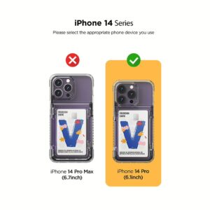 VRS รุ่น Neo Flip - เคส iPhone 14 Pro - สี Clear