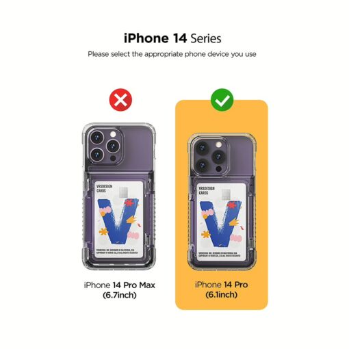 VRS รุ่น Neo Flip - เคส iPhone 14 Pro - สี Clear - Image 3
