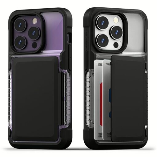VRS รุ่น Neo Flip - เคส iPhone 14 Pro - สี Black - Image 2