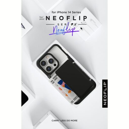 VRS รุ่น Neo Flip - เคส iPhone 14 Pro - สี Black - Image 9