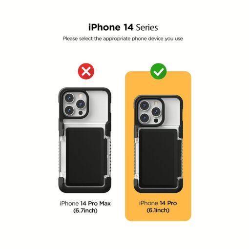 VRS รุ่น Neo Flip - เคส iPhone 14 Pro - สี Black - Image 5
