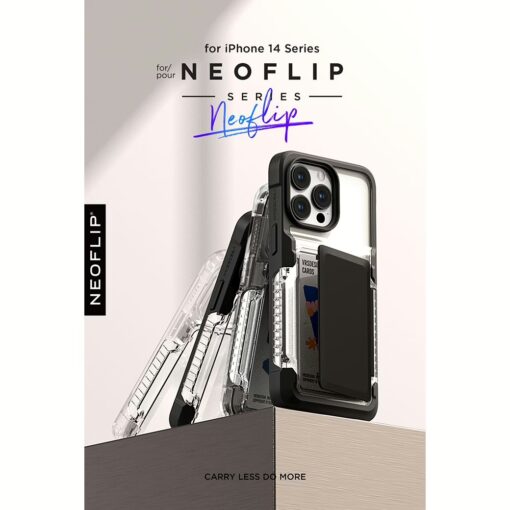 VRS รุ่น Neo Flip - เคส iPhone 14 Pro Max - สี Black - Image 15