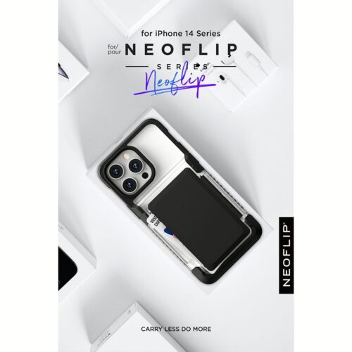 VRS รุ่น Neo Flip - เคส iPhone 14 Pro Max - สี Black - Image 16