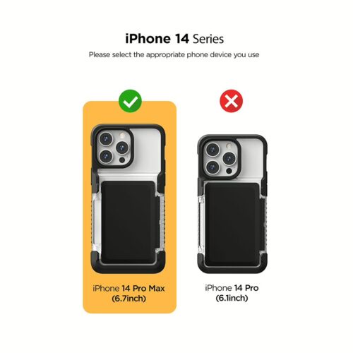 VRS รุ่น Neo Flip - เคส iPhone 14 Pro Max - สี Black - Image 20