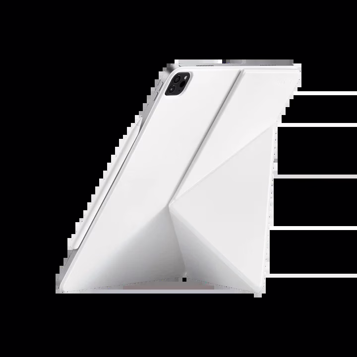 Pitaka รุ่น MagEZ Folio 2 - ฝาพับหน้าจอ iPad Air 11" (2025/2024), iPad Air 10.9" (5th/4th Gen), iPad Pro 11" (4th/3rd/2nd/1st Gen) - สี White